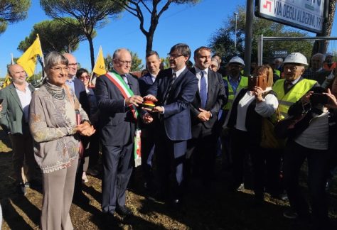 Inaugurazione cantiere Tramvia Togliatti